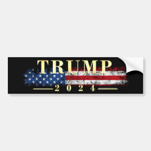 Adesivo Para Carro Moedas de um centavo Dourados 2016 de Donald Trump
