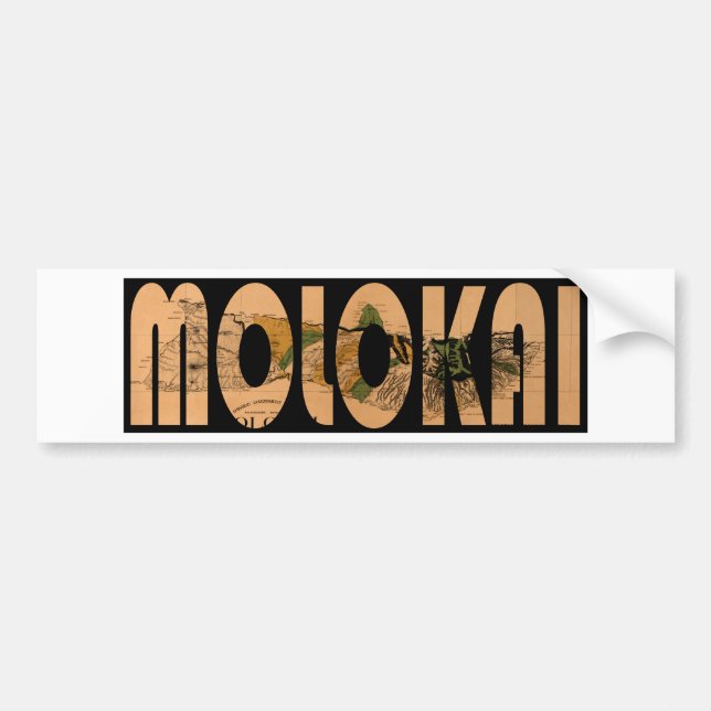 Adesivo Para Carro molokai1897 (Frente)