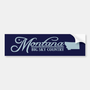 Adesivo Para Carro Montana (estado de meus)