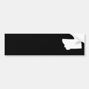 Adesivo Para Carro Montana no branco e no preto