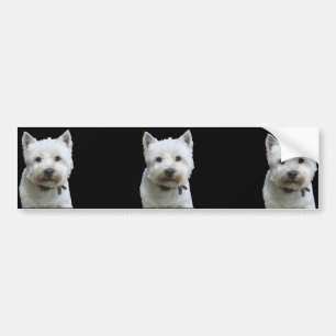 Adesivo Para Carro Montanhas ocidentais Terrier