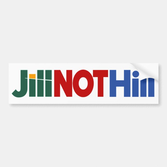 Adesivo Para Carro Monte de Jill NÃO (Frente)