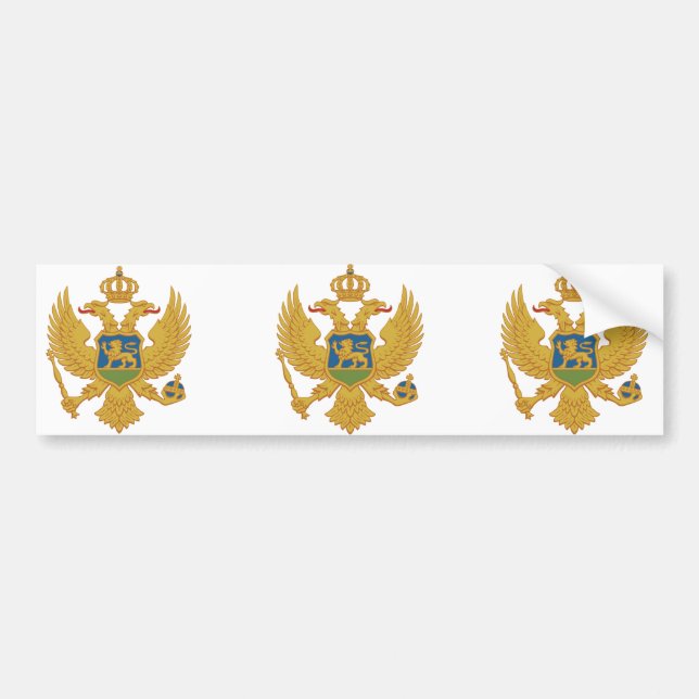 Adesivo Para Carro Montenegro, Montenegro (Frente)