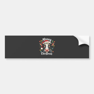 Adesivo Para Carro Mooey Natal Engraçado Xmas Covinhos