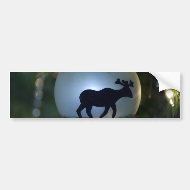 Adesivo Para Carro Moose Ornament (Frente)
