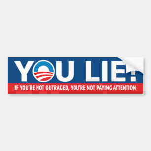 Adesivo Para Carro MORA! Nobama Bumper Sticker