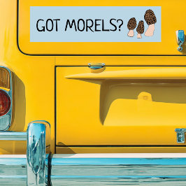 Adesivo Para Carro Morels Mushroom Diversos Fungi PERSONALIZA TI