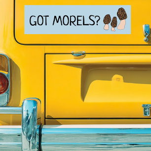 Adesivo Para Carro Morels Mushroom Diversos Fungi PERSONALIZA TI