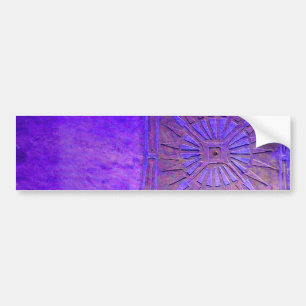 Adesivo Para Carro MORNING STAR Purple Blue, Monograma