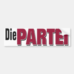 Adesivo Para Carro Morre o logotipo de Partei