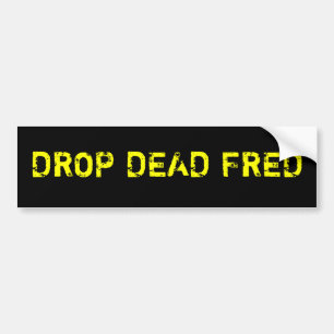Adesivo Para Carro Morto Fred da gota
