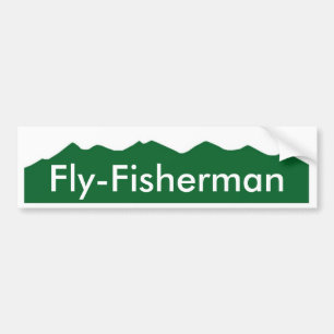 Adesivo Para Carro Mosca-Pescador de Colorado