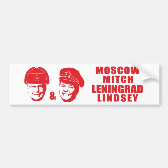 Adesivo Para Carro Moscou Mitch e Leningrado Lindsey (Frente)