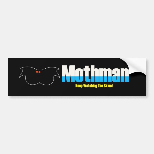 Adesivo Para Carro Mothman (Frente)