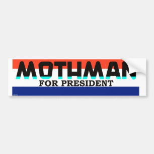 Adesivo Para Carro Mothman para o presidente