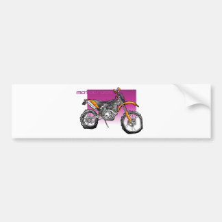 Adesivo Para Carro motorcross da bicicleta offroad