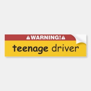 Adesivo Para Carro motorista adolescente