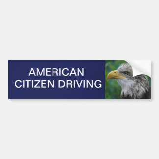 Adesivo Para Carro Motorista americano