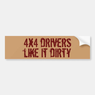Adesivo Para Carro motoristas 4x4