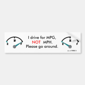 Adesivo Para Carro MPH de MPG não