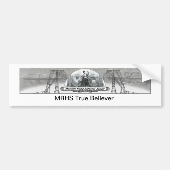 Adesivo Para Carro MRHS True Creever Bumper Sticker (Frente)