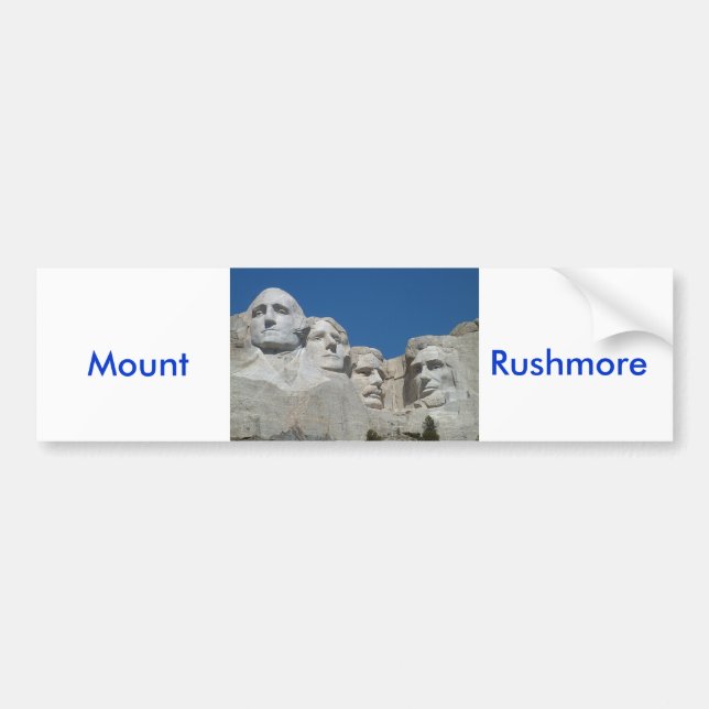 Adesivo Para Carro Mt. Rushmore (Frente)
