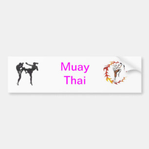 Adesivo Para Carro Muay Thai