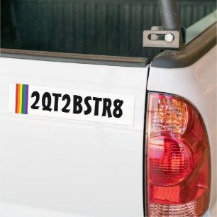 Adesivo Para Carro Muito Bonito Para Ser Hetero 2qt2bstr8 Gay Arco-Í