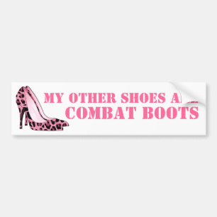 Adesivo Para Carro Mulheres em Combate a Estiletto