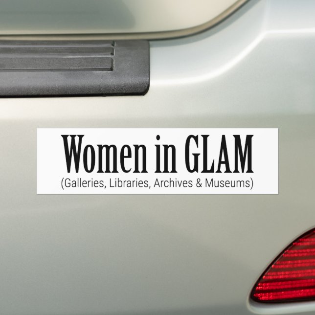 Adesivo Para Carro Mulheres no GLAM (No carro)
