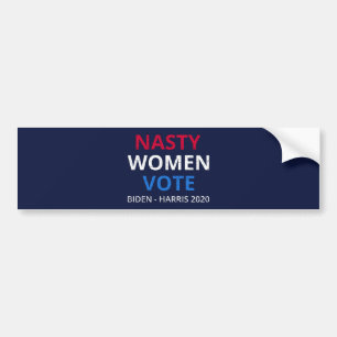 Adesivo Para Carro Mulheres nojentas Votam I