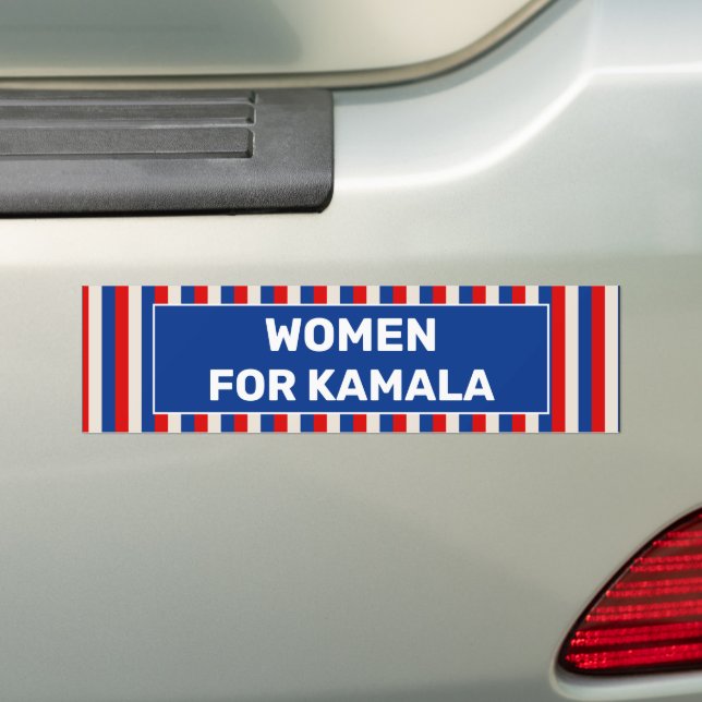 Adesivo Para Carro Mulheres Para Kamala (No carro)