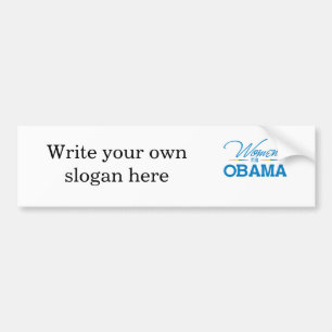 Adesivo Para Carro Mulheres para Obama