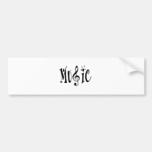 ADESIVO PARA CARRO MÚSICA