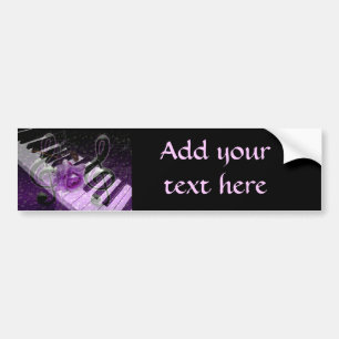 Adesivo Para Carro Música De Amor, Purle_
