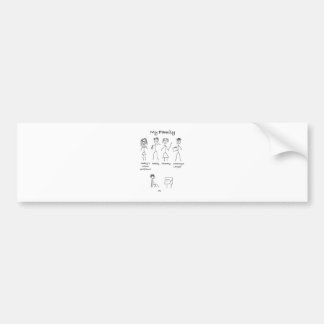 Adesivo Para Carro My-Family-4