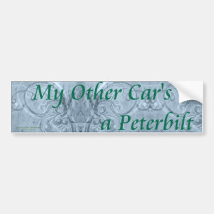 Adesivo Para Carro My_Other_Car_Peterbilt_Bumper_Sticker