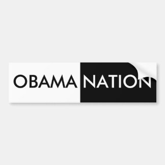 Adesivo Para Carro Nação Obama