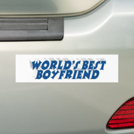 Adesivo Para Carro Namorado com tipografia azul-marinho