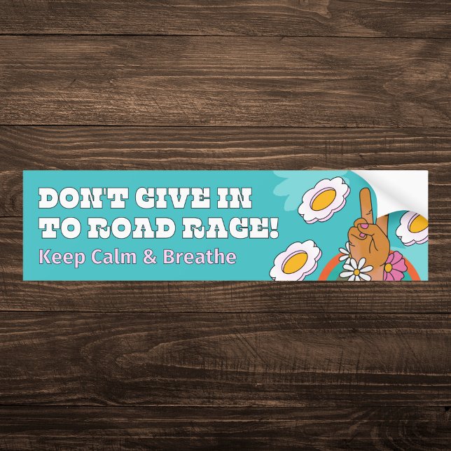 Adesivo Para Carro Não ceda à Coragem Rodoviária (Criador carregado)