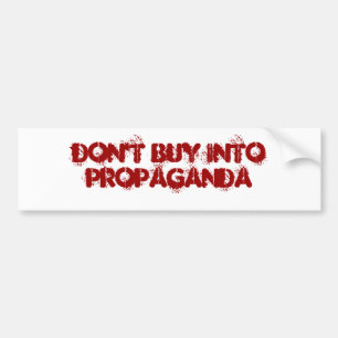 Adesivo Para Carro Não compre IntoPROPAGANDA