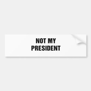 Adesivo Para Carro Não é meu presidente