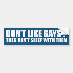 Adesivo Para Carro NÃO GOSTO DE GAY ENTÃO NÃO DORME COM ELES -.png