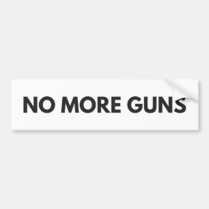Adesivo Para Carro Não mais armas