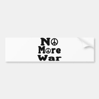 Adesivo Para Carro Não mais guerra!