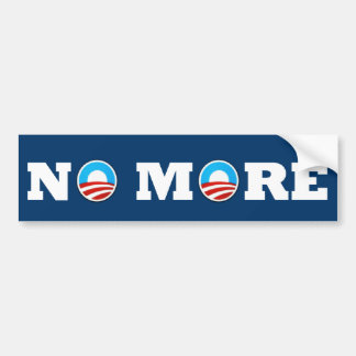 Adesivo Para Carro Não mais Obama