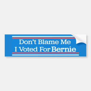 Adesivo Para Carro Não me responsabilize que eu votei para máquinas