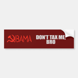 Adesivo Para Carro NÃO ME TAXE t-shirt de BRO 2