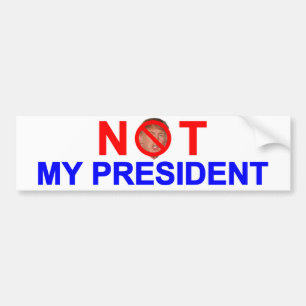 Adesivo Para Carro Não meu presidente