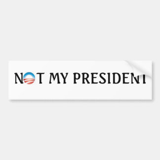 Adesivo Para Carro não meu presidente